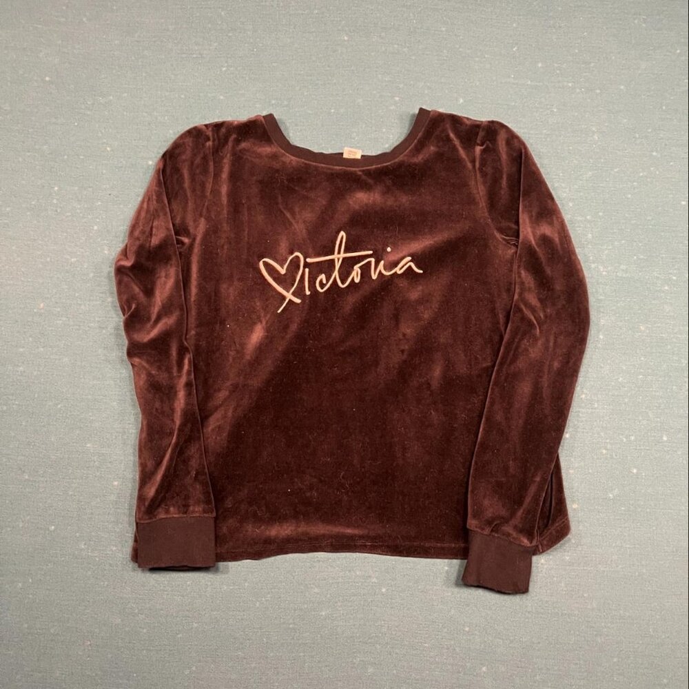 Brown Light Weight Victoria Secret Sweatshirt